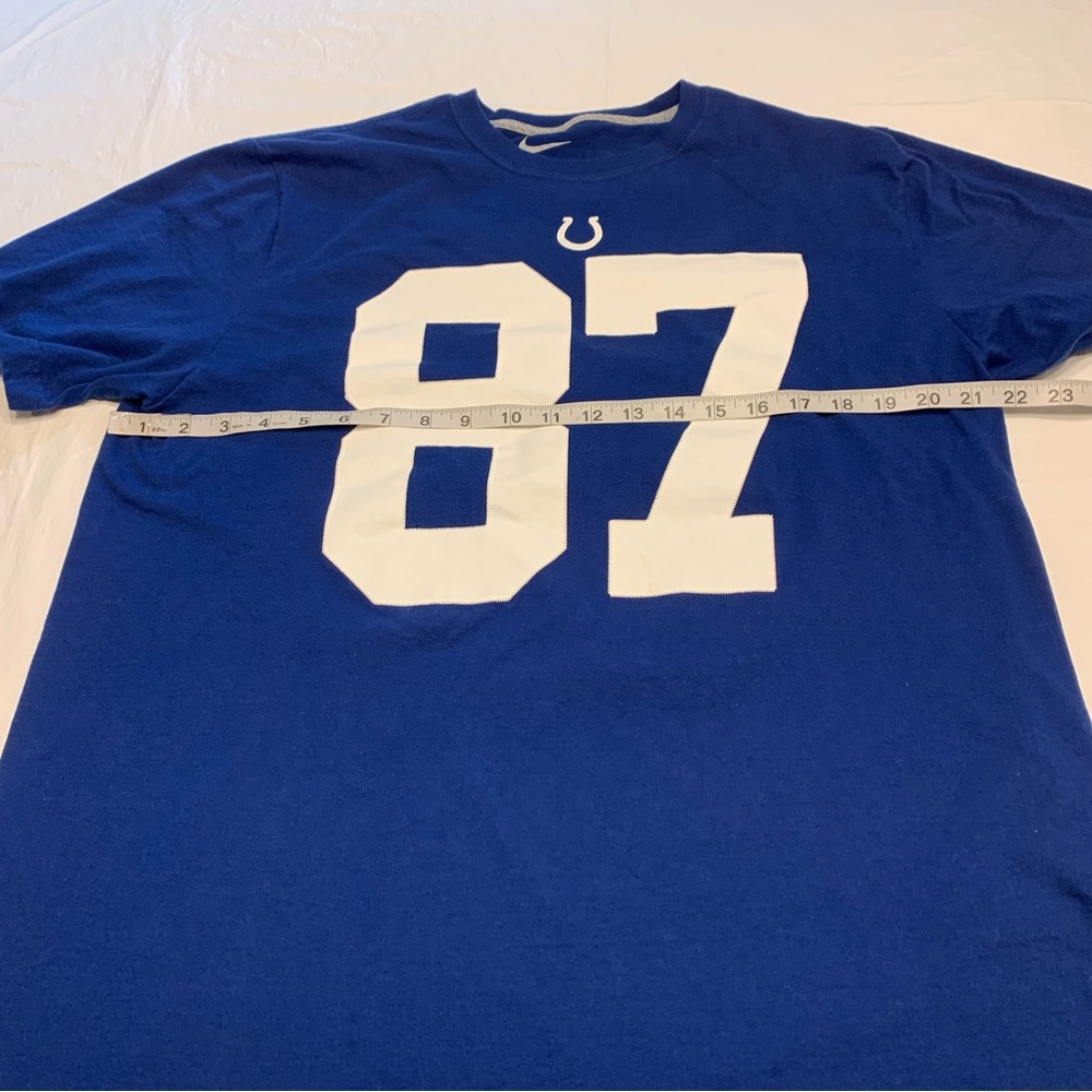 Nike Regular Fit NFL Indianapolis Colts Reggie Wayne T Shirt Men’s XL - Picture 5 of 10